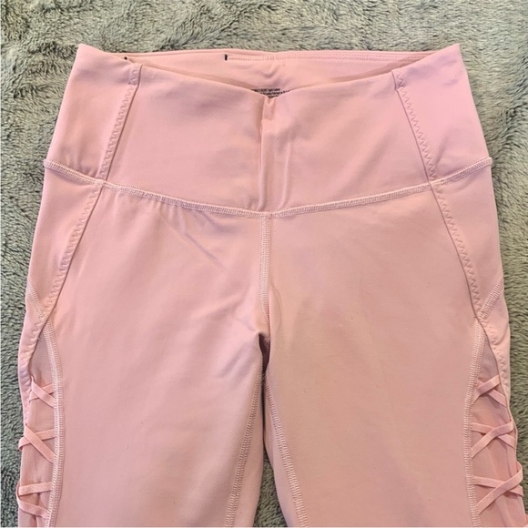 Victoria’s Secret VSX Sport Ballet Pink Knockout Leggings Tights - Size S - Picture 2 of 6